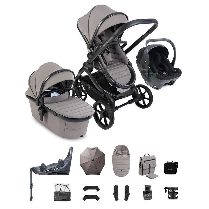 iCandy Peach 8 Complete Bundle with Cocoon 360 and Base - Porcini