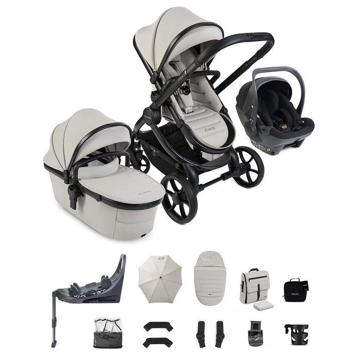 iCandy Peach 8 Complete Bundle with Cocoon 360 and Base - Taupe
