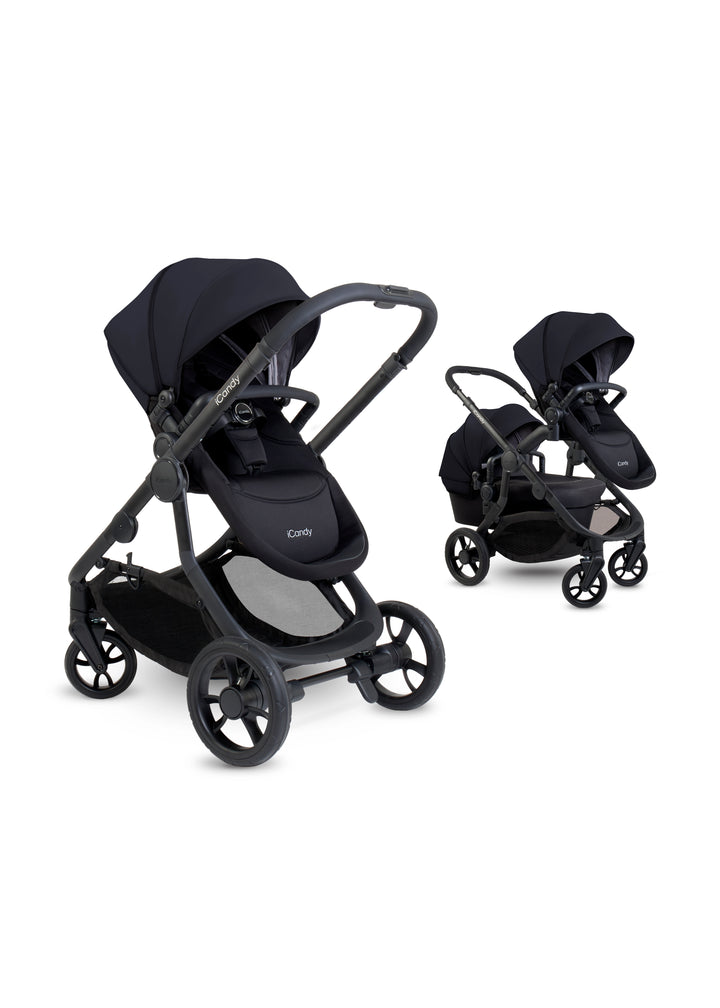iCandy Orange 4 Pushchair Bundle - Black Edition