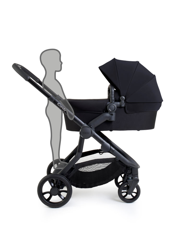 iCandy Orange 4 Pushchair Bundle - Black Edition