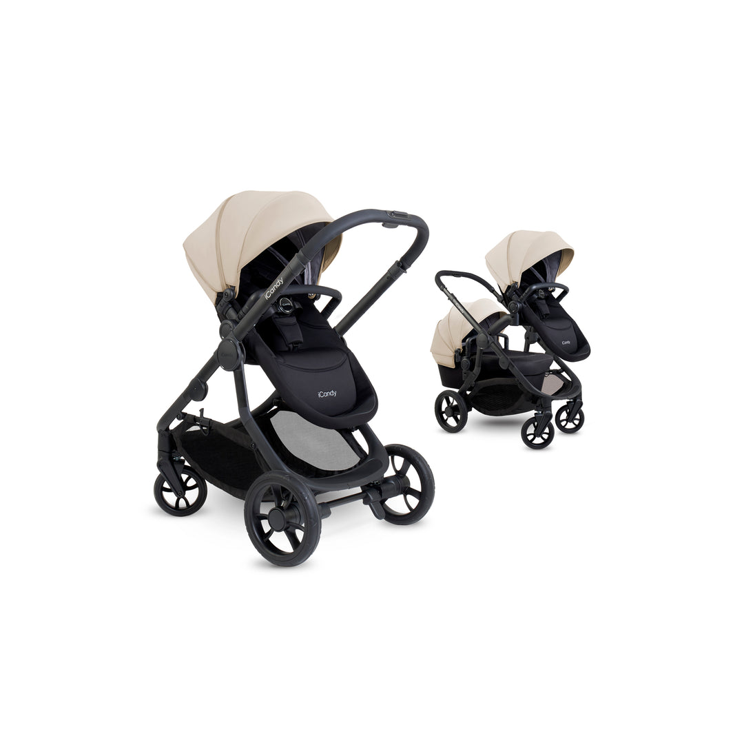 iCandy Orange 4 Pushchair Bundle - Latte