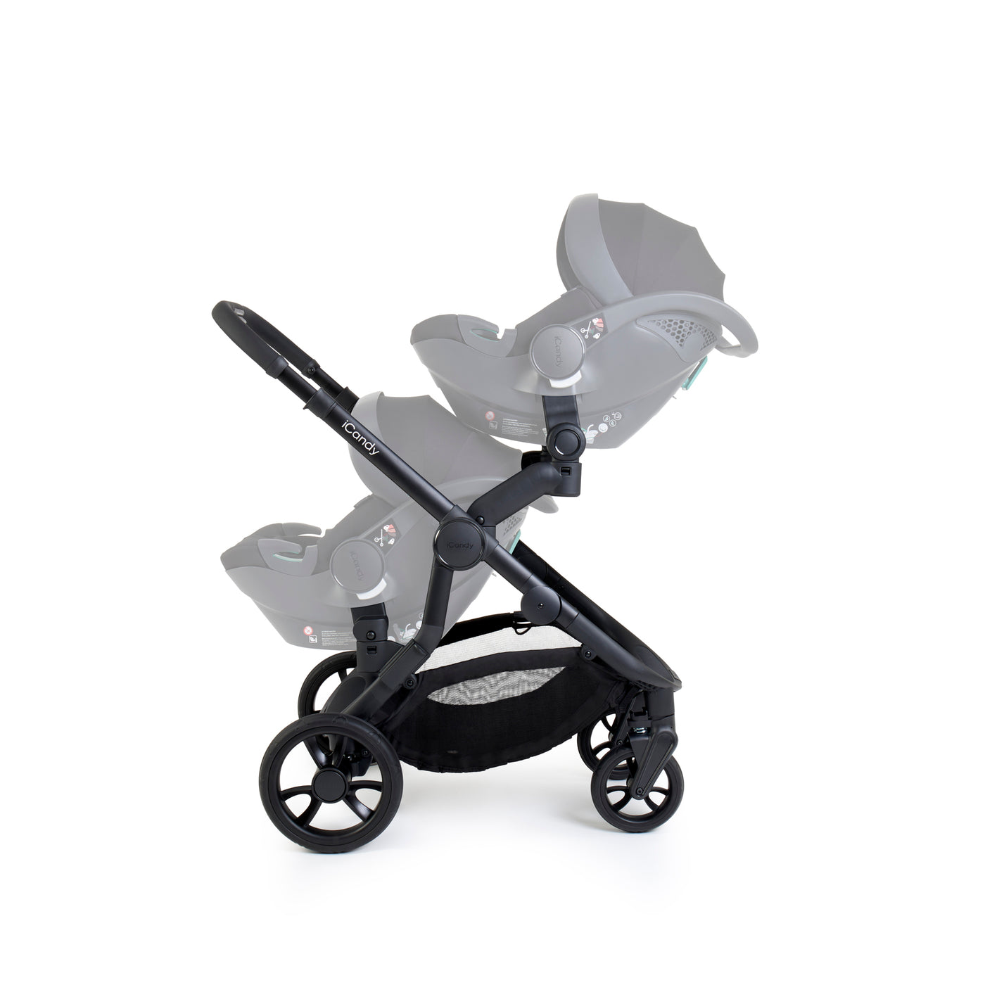 iCandy Orange 4 Twin Pushchair - Black Edition