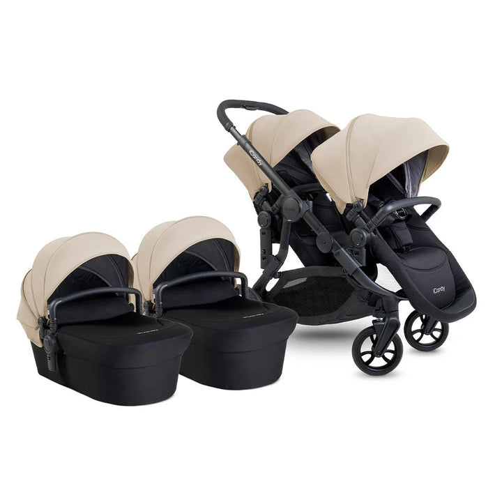 iCandy Orange 4 Twin Pushchair - Latte