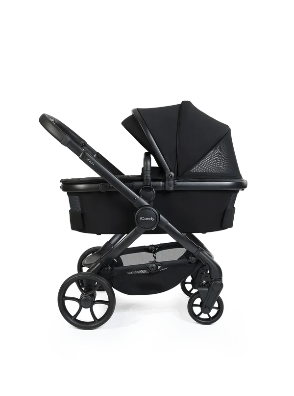 iCandy Peach 8 Complete Bundle with Cocoon 360 and Base - Black