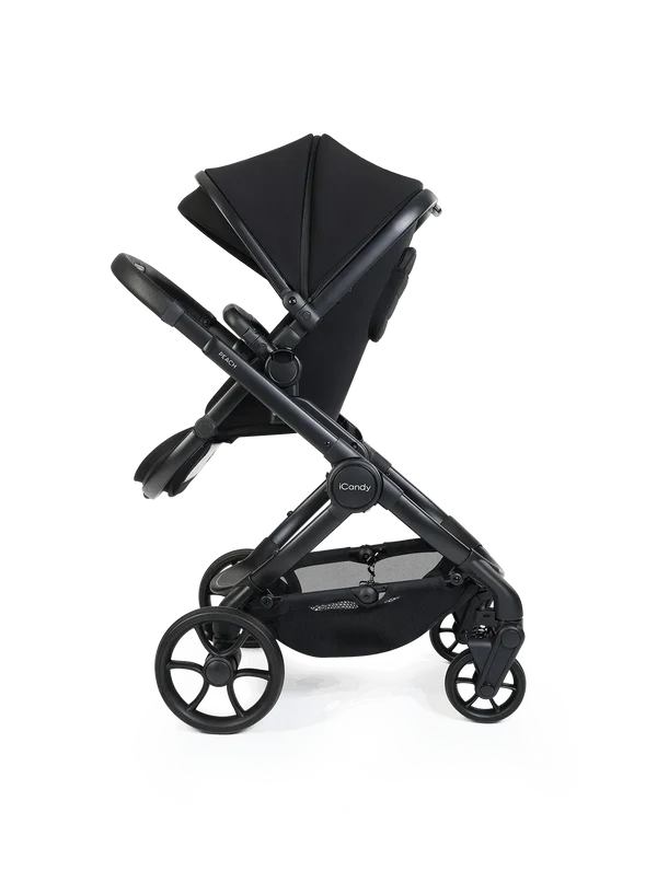 iCandy Peach 8 Complete Bundle with Cocoon 360 and Base - Black