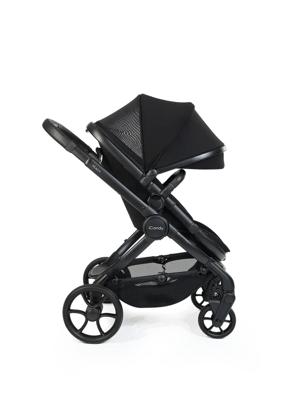 iCandy Peach 8 Complete Bundle with Cocoon 360 and Base - Black