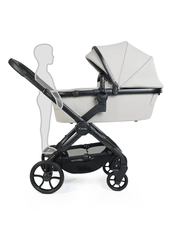 iCandy Peach 8 Complete Bundle with Cocoon 360 and Base - Taupe