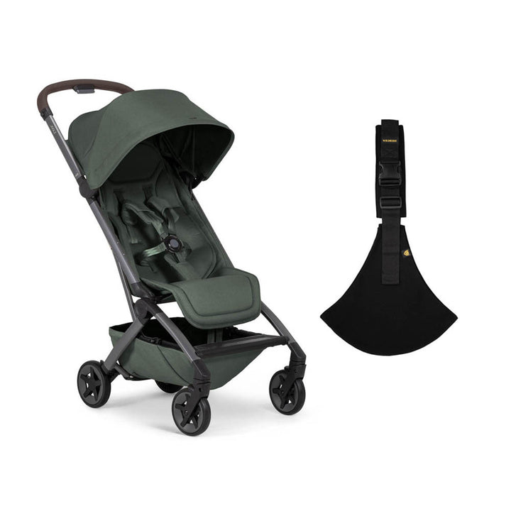 Joolz Aer2 Pushchair with Wildride Toddler Carrier - Forest Green