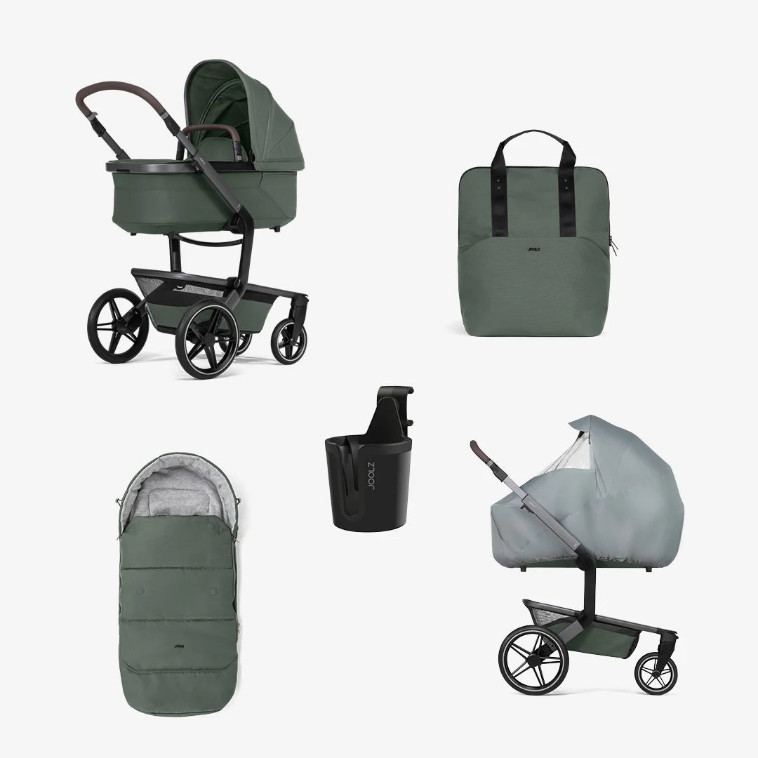 Joolz Day⁵ Essential Newborn bundle - Forest Green