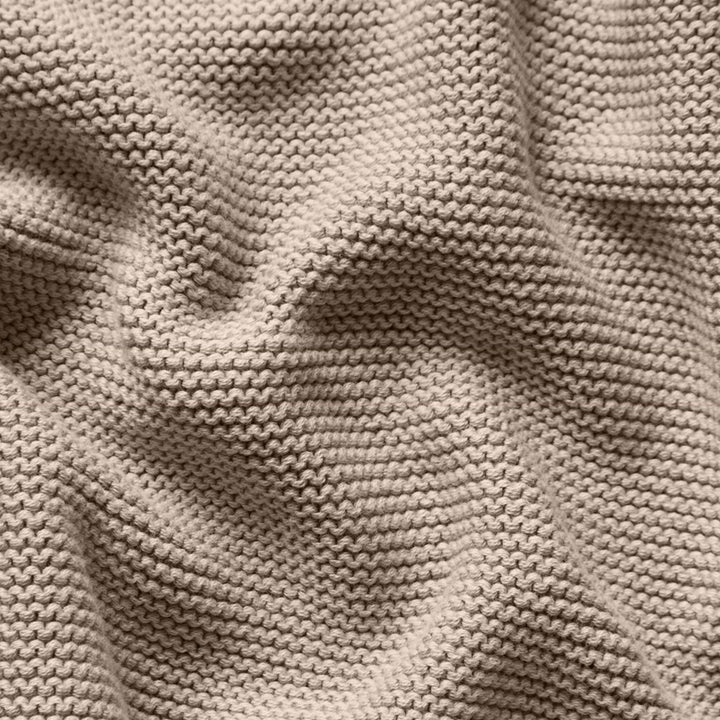 Little Green Sheep Organic Cellular Blanket - Truffle