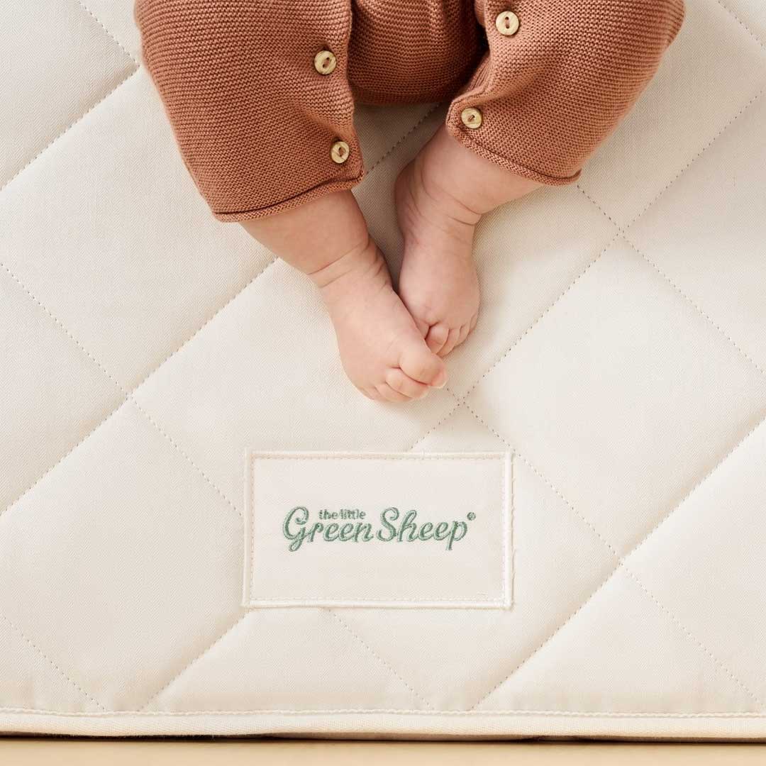 Little Green Sheep Natural Twist Cot Bed Mattress - 70 x 140cm