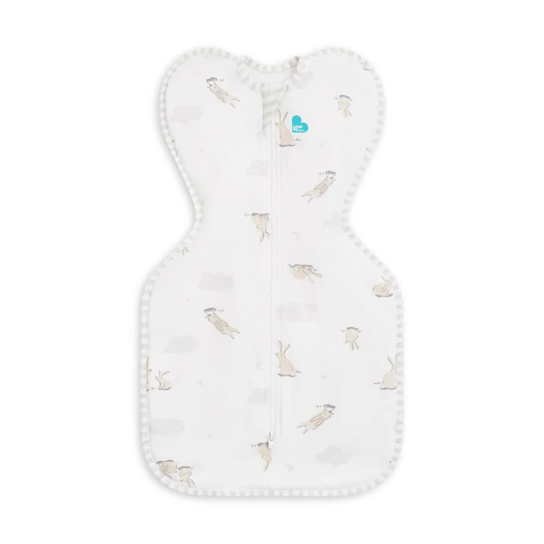 Love to Dream Swaddle Up™ Stretch Cotton Newborn 1.0 Tog - Cloud Bunny