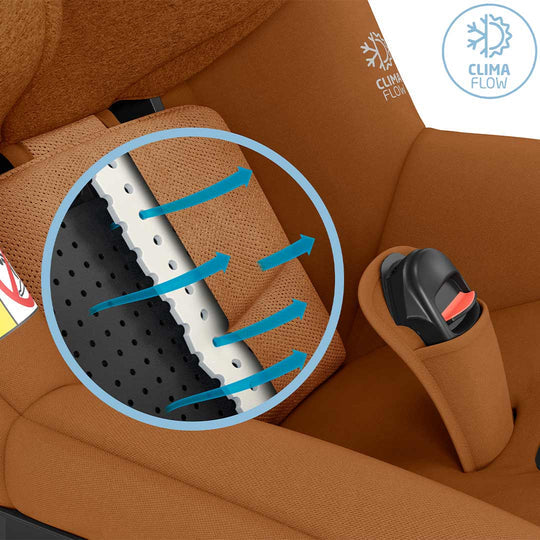 Maxi-Cosi Pro Eco i-Size Car Seat - Authentic Cognac