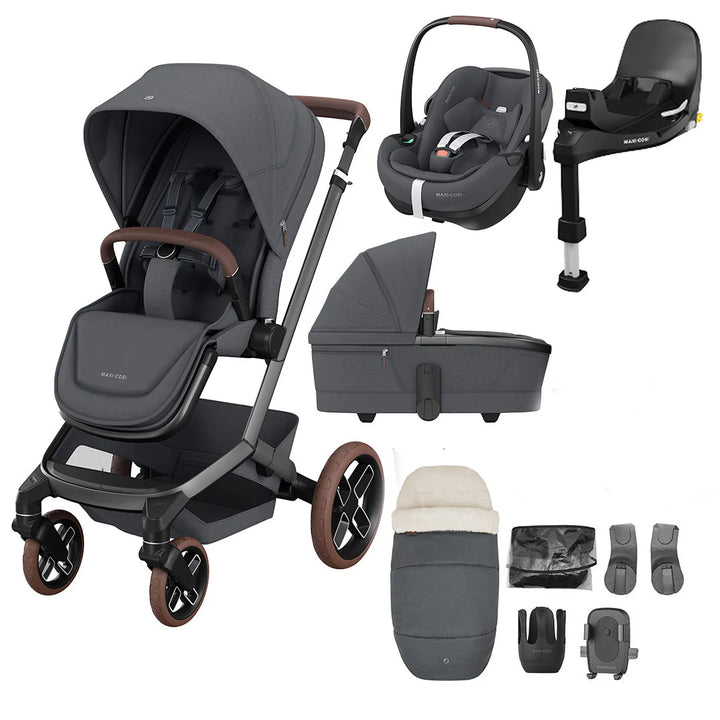Maxi-Cosi FAME Premium Bundle - Twillic Graphite