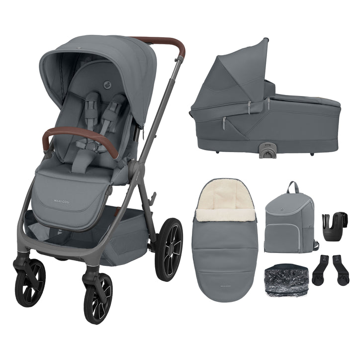 Maxi-Cosi Oxford+ 7 Piece Essential Bundle - Moon Graphite