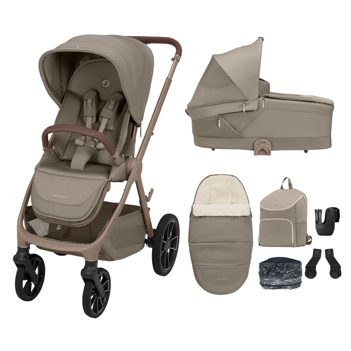 Maxi-Cosi Oxford+ 7 Piece Essential Bundle - Oak Truffle