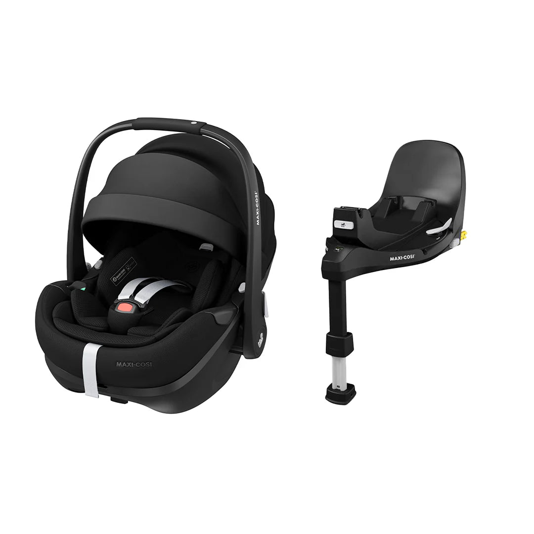 Maxi-Cosi Pebble 360 Pro 2 Car Seat  + Familyfix 360 Pro Isofix Base - Twillic Black