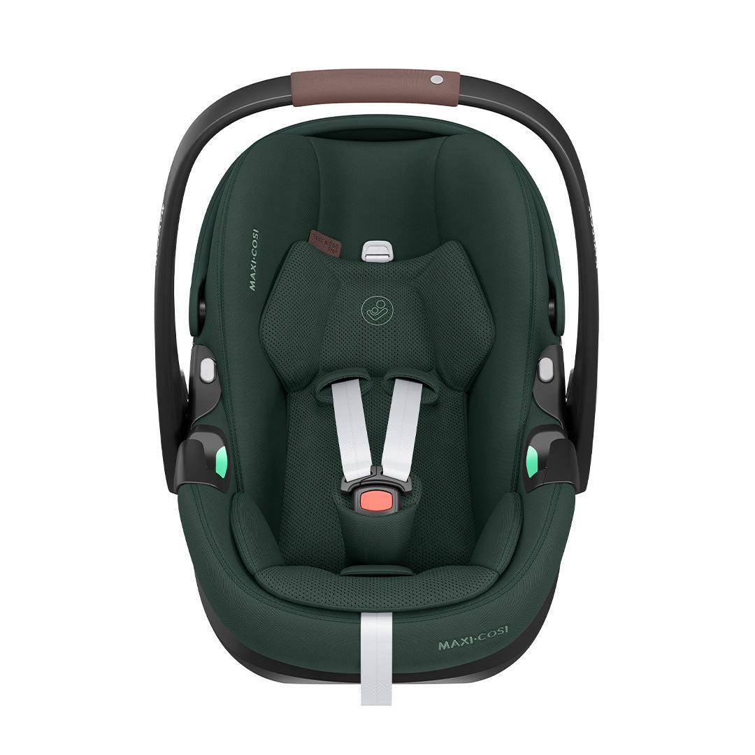 Maxi-Cosi Pebble 360 Pro 2 Car Seat  + Familyfix 360 Pro Isofix Base - Twillic Green