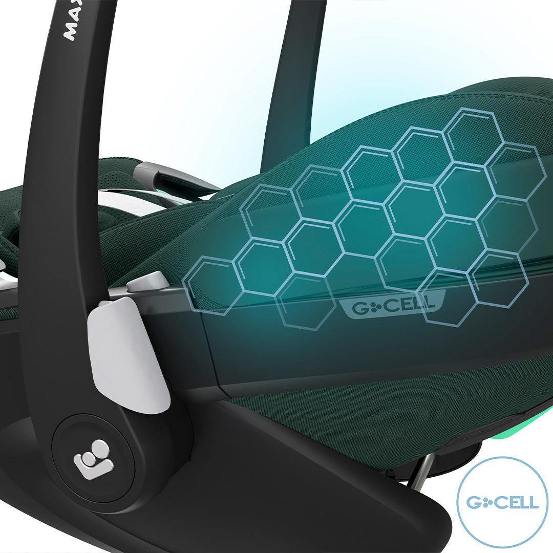 Maxi-Cosi Pebble 360 Pro2 Car Seat  - Twillic Green