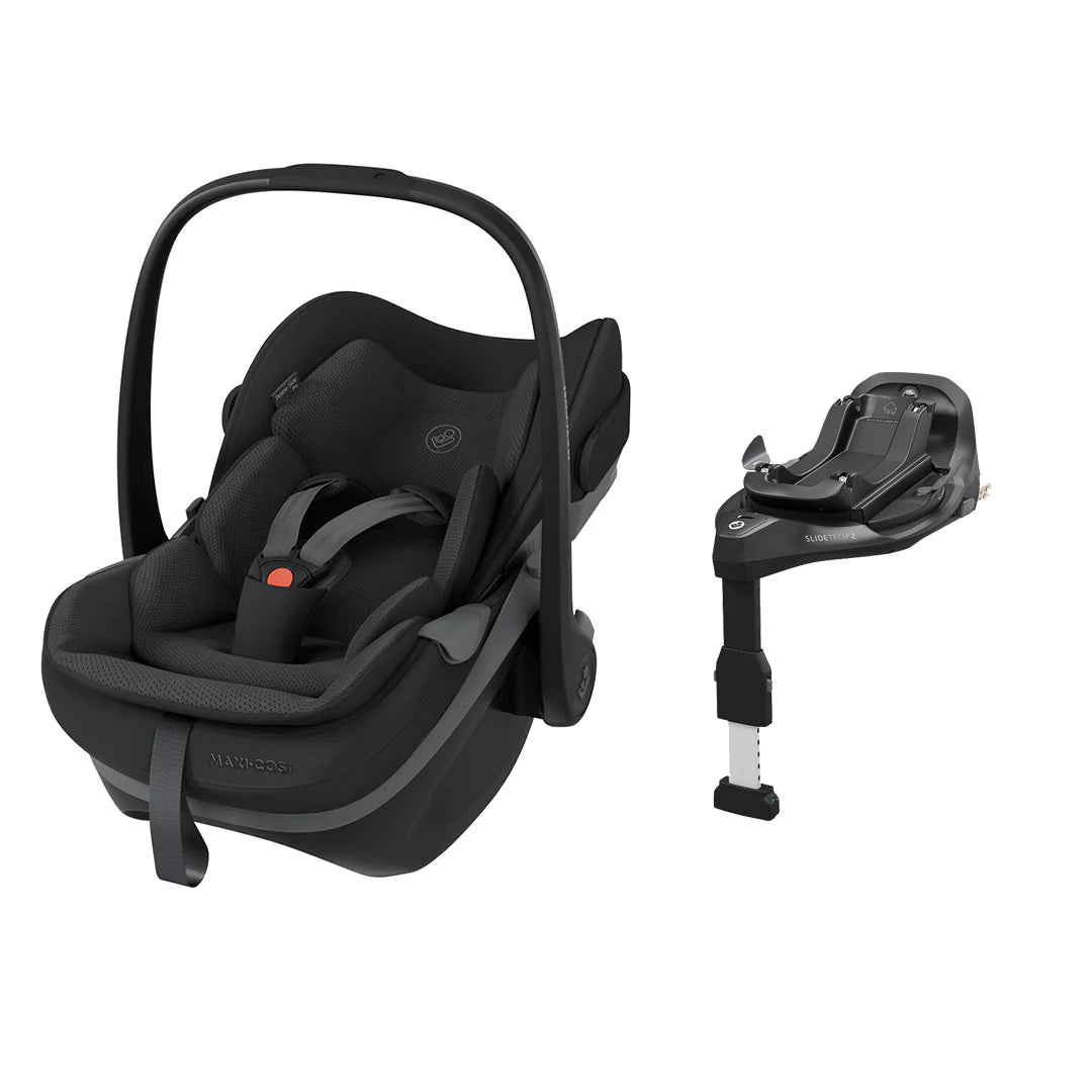 Maxi-Cosi Pebble Slide Pro & Familyfix Slide Pro - Onyx Black