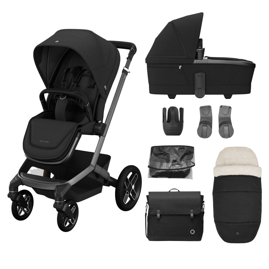 Maxi-Cosi FAME Essential Bundle - Twillic Black