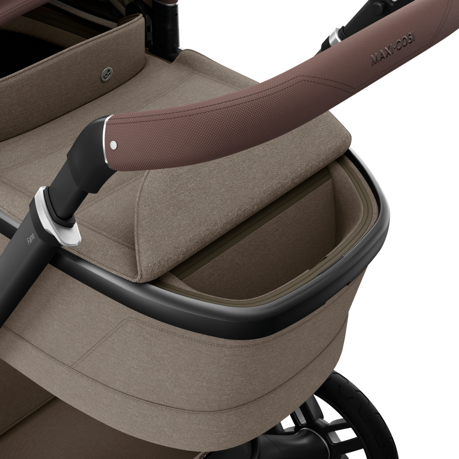 Maxi-Cosi FAME Premium Bundle - Twillic Truffle (Black Wheels)