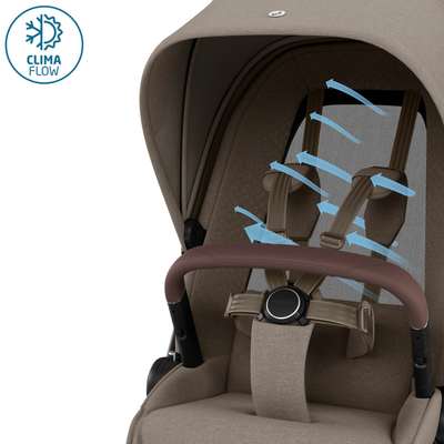 Maxi-Cosi FAME Premium Bundle - Twillic Truffle (Black Wheels)