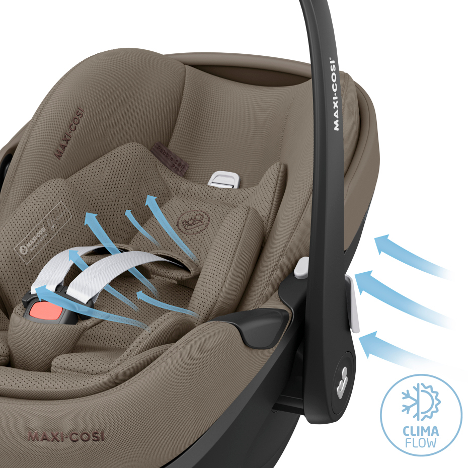 Maxi-Cosi FAME Premium Bundle - Twillic Truffle (Black Wheels)