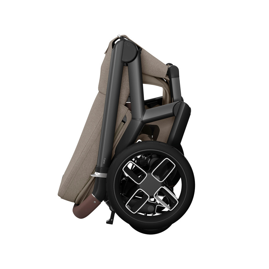 Maxi-Cosi FAME Pushchair & Carrycot - Twillic Truffle (Black Wheels)