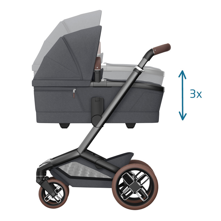 Maxi-Cosi FAME Pushchair & Carrycot- Twillic Graphite