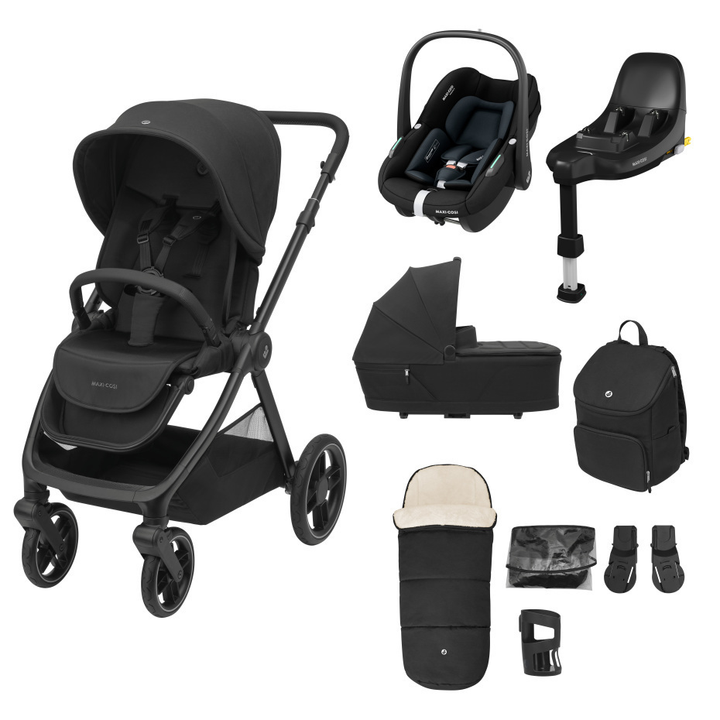 Maxi-Cosi Oxford Complete Bundle - Twillic Black