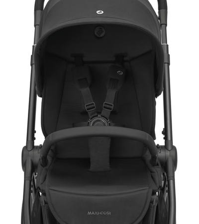 Maxi-Cosi Oxford Pushchair 7 Piece Essential Bundle - Twillic Black