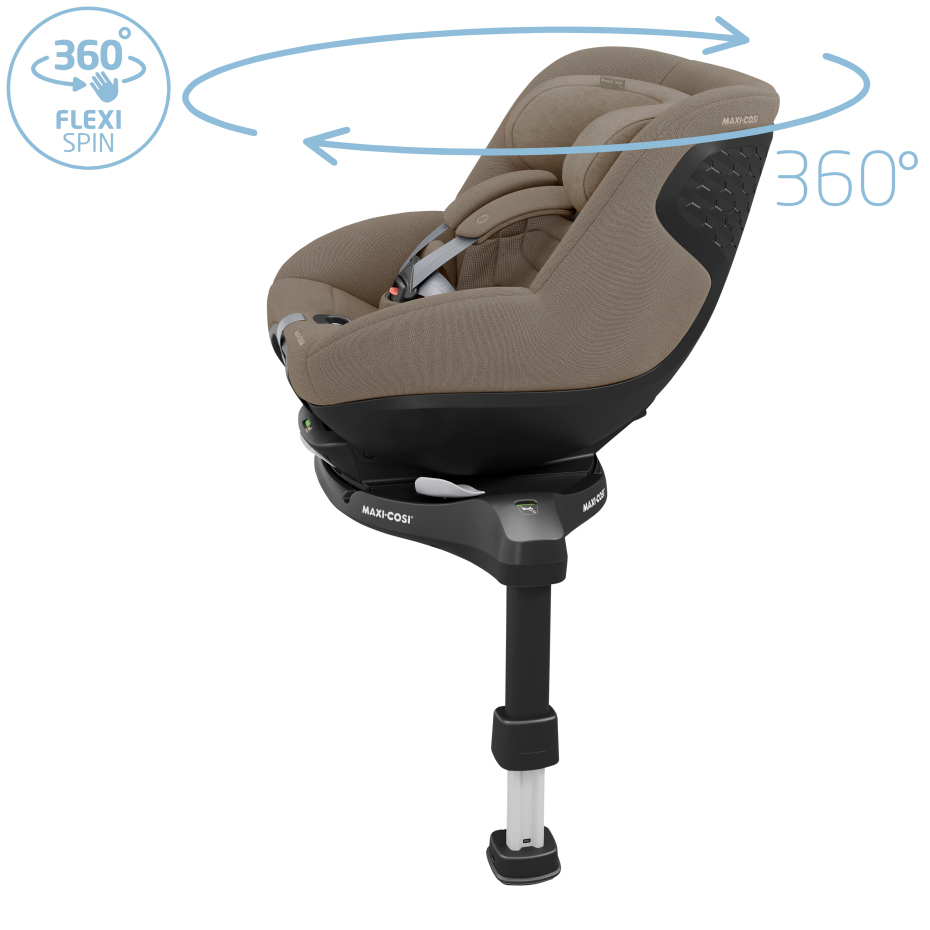 Maxi-Cosi Pearl 360 Pro Car Seat - Authentic Truffle