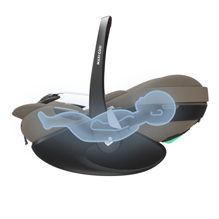 Maxi-Cosi Pebble 360 Pro 2 Car Seat  + Familyfix 360 Pro Isofix Base - Twillic Truffle