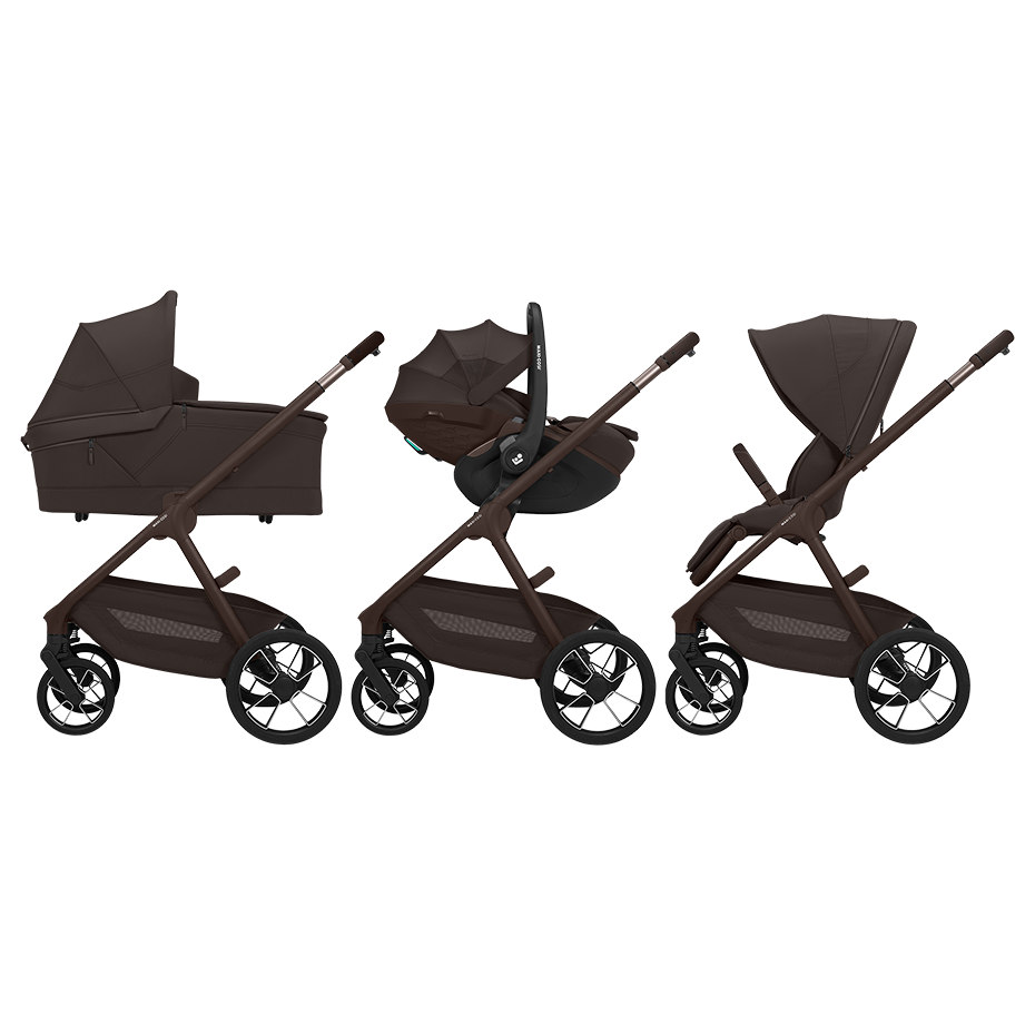 Maxi-Cosi Oxford+ 7 Piece Essential Bundle - Espresso Brown