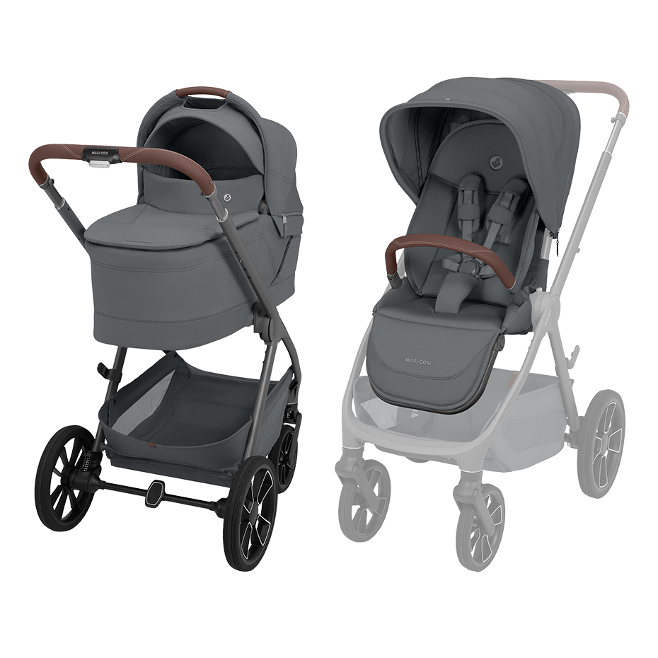 Maxi-Cosi Oxford+ Pushchair & Carrycot - Moon Graphite