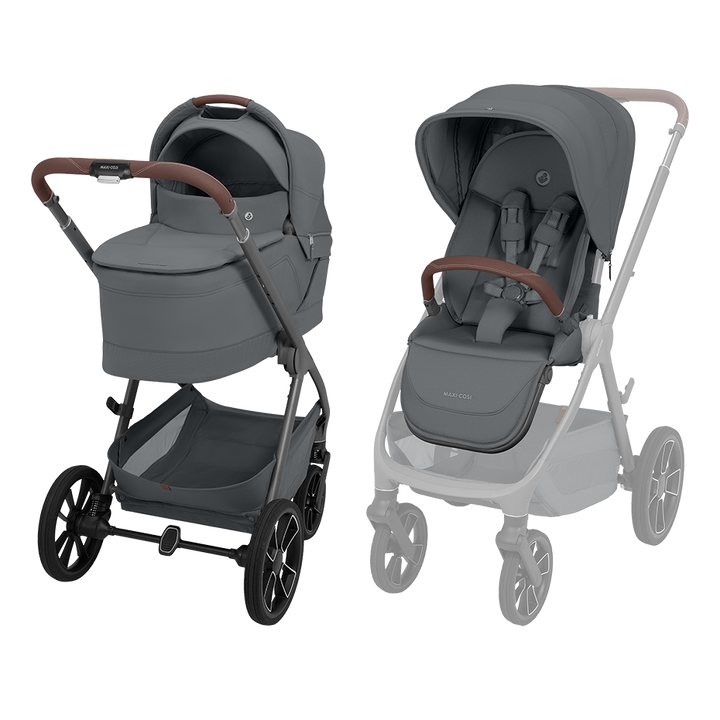 Maxi-Cosi Oxford+ Pushchair & Carrycot - Moon Graphite
