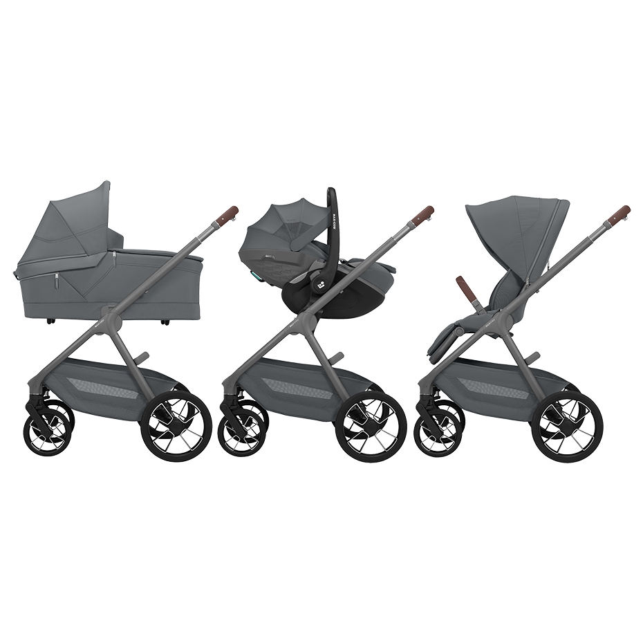 Maxi-Cosi Oxford+ Pushchair & Carrycot - Moon Graphite
