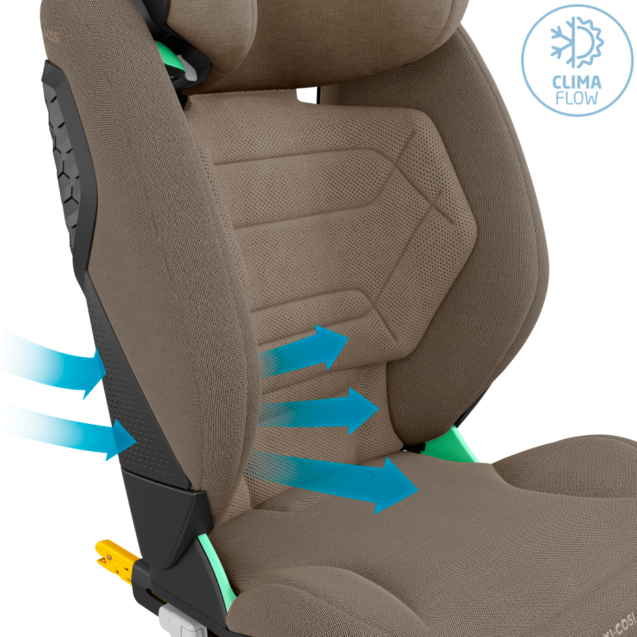 Maxi-Cosi Rodifix Pro2 I-Size Car Seat - Authentic Truffle