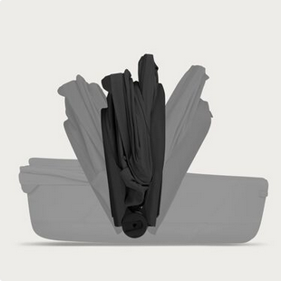 Hand Luggage Compatible When Folded Off Frame