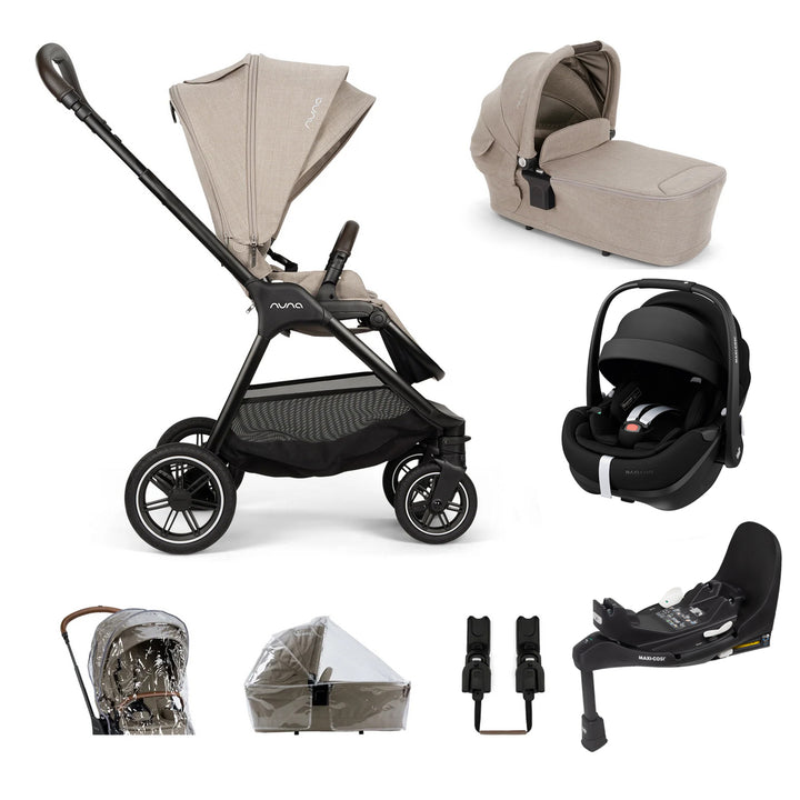 Nuna TRIV Next Pebble 360 Pro2 Bundle - Chateau