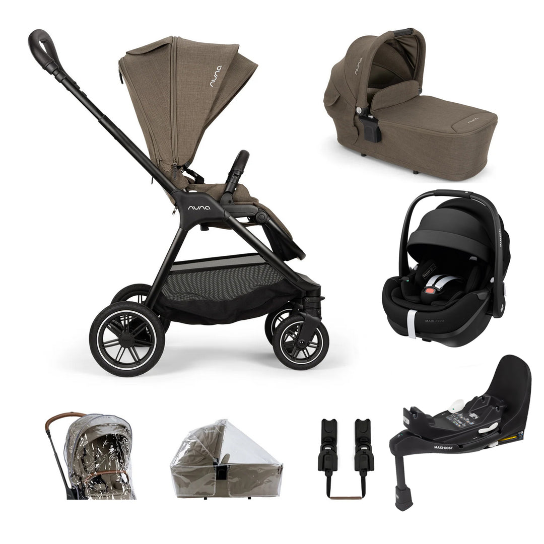 nuna 360 stroller Nuna TRIV Next Pebble 360 Pro2 Bundle