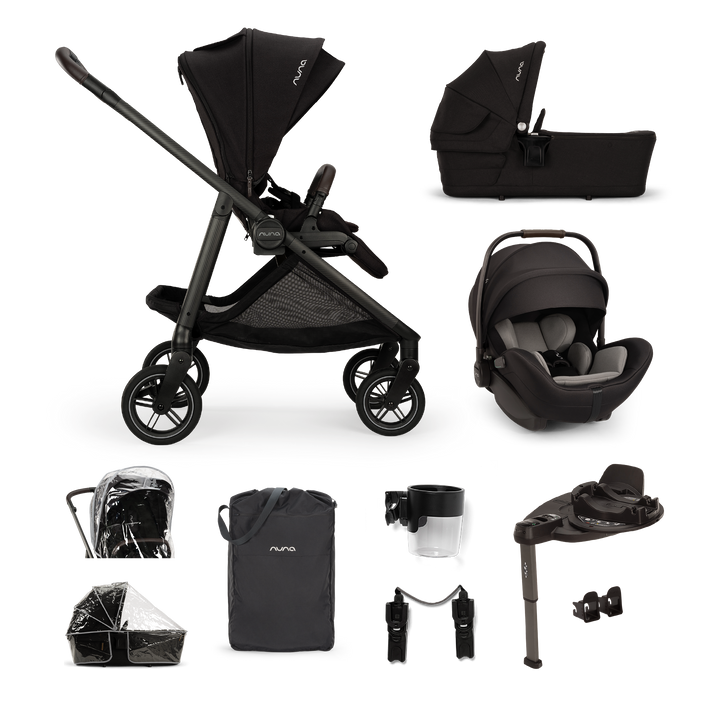 Nuna SWIV ARRA Flex Bundle - Caviar