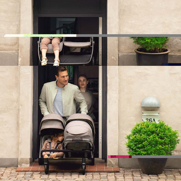 Nuna TRVL dubl Pushchair - Caviar