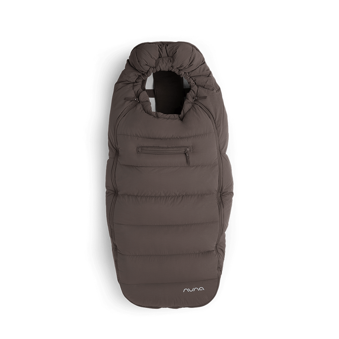 Nuna Winter Stroller Footmuff Set w/Gloves & Bag - Chestnut