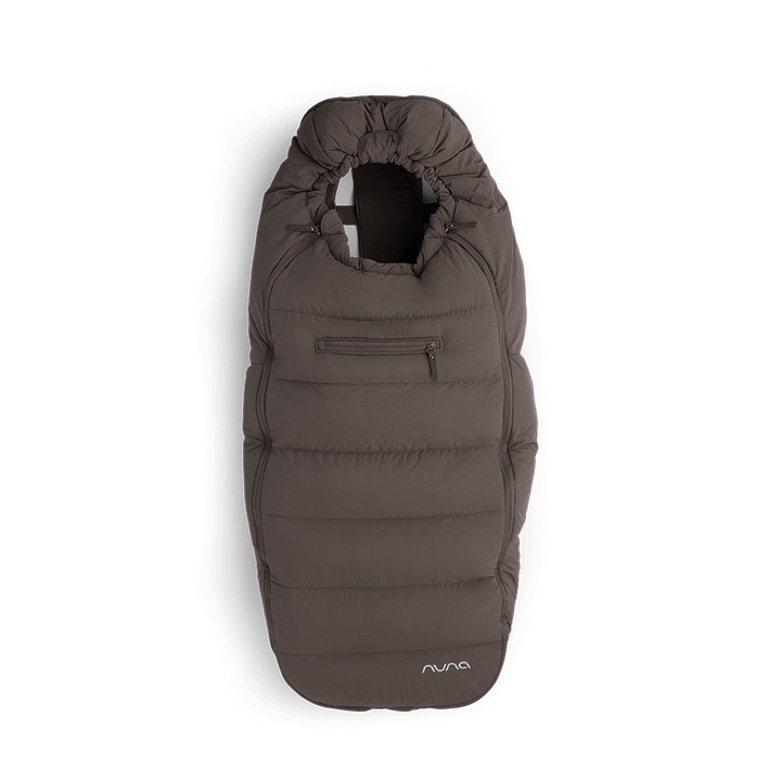 Nuna Winter Stroller Footmuff Set w/Gloves & Bag - Chestnut