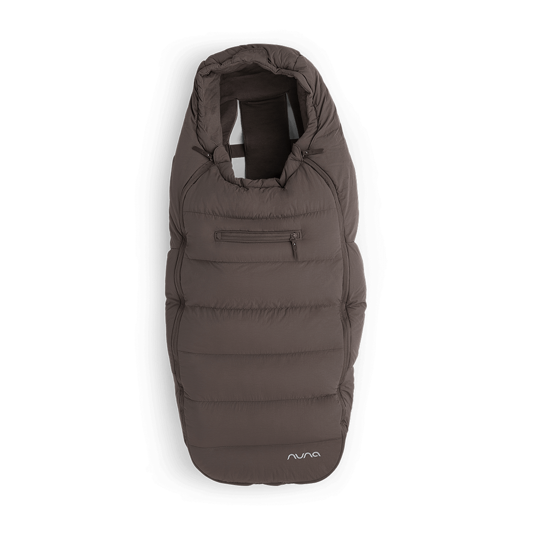 Nuna Winter Stroller Footmuff Set w/Gloves & Bag - Chestnut