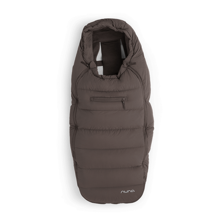 Nuna Winter Stroller Footmuff Set w/Gloves & Bag - Chestnut