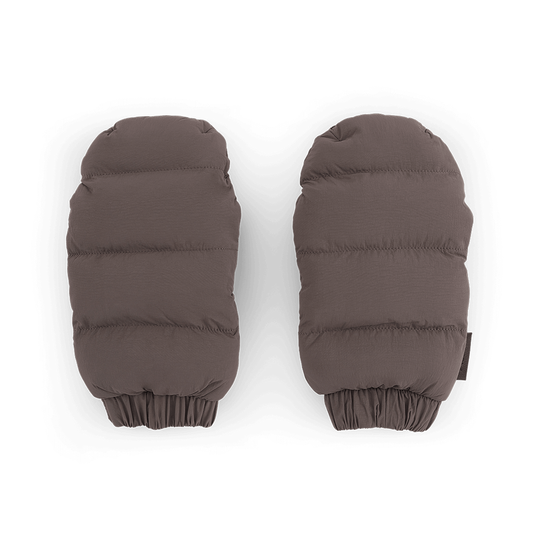 Nuna Winter Stroller Footmuff Set w/Gloves & Bag - Chestnut