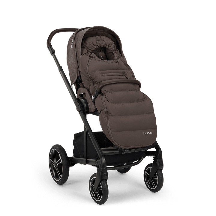 Nuna Winter Stroller Footmuff Set w/Gloves & Bag - Chestnut